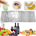 Miniatyrbillede 4 af 5: 12 stk. DIY Under Eye Patches Forme Sikker Sund Naturlig Genanvendelig Transparent Øjenmaske Patch Bakke Plade CNO.121389
