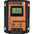 Miniatyrbillede 1 af 5: MPPT solcelleladningsregulator 12V/24V 30A dobbelt LCD-panel batteriregulator (30A) til solcellecontroller