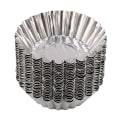 Miniatyrbilde 3 av 5: Egg Tart-former, Non-stick og gjenbrukbar Tart for baking, Aluminium Mini-form for terter, Mini-kaker,