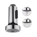 Miniatyrbilde 1 av 3: Dusj for kjøkkenkran, 2 moduser, tte kjøkkenkran dusj, dusj erstatning dusj for uttrekkbar blandebatteri, krom, g1/2\"