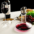 Miniatyrbillede 4 af 5: Vinkaraffel med Integreret Lufter og Filter, Vinkaraffel, Vinkaraffel, Vinkaraffel, Vingave, Blyfri 100% Håndblæst Krystalglas, Vin
