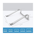 Miniatyrbilde 2 av 5: Stabil stasjonær bærbar PC-stativ Ergonomisk aluminium-datamaskin