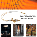 Miniatyrbillede 4 af 5: Gas Patio Varmeapparat Kontrolventil Termoelement Sensor Dump Switch Knap Propan Bålplads Kontrol Sikkerhed