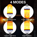 Miniatyrbilde 4 av 8: Flammende LED-lampe lyspære 2-pakning blue E27