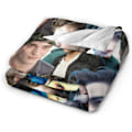 Miniatyrbilde 2 av 5: Edward Cullen Multifunksjonell teppe, supermykt, fluffy, varmt, koselig, plysj, tykt, for barneseng sofa