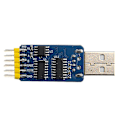 Pikkukuva 5 / 5: Cp2102 Usb-uart Usb-ttl sarjaporttisovitinmoduuli Cp2102:lle, tukee 3.3v 5v