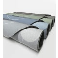 Miniatyrbillede 3 af 5: Mikrofiber Blød Bademåtte, Skridsikker Badeværelsesmåtte, Superabsorberende Gulvmåtte, Hurtigtørrende Bademåtte Diatom Mud Brusemåtte Holdbare Gulvmåtter (Lysegrå
