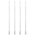 Miniatyrbillede 2 af 3: 4 stk. Fiberglas Persienner Vippepinde Lodrette Persienner Vippepinde Hjem B