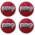 Pikkukuva 3 / 4: Bbs-pyörän keskikorkit Embleemit 4 kpl sarja  65mm bbs  Auton korkkilogo-tarra