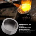 Miniatyrbilde 4 av 5: Grafitt Digel Grafittform Metallraffinering, Grafitt Digel Grafittform Metallraffinering Form