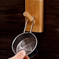 Miniatyrbillede 3 af 5: Melsifter, Rustfrit Stål Mini Rund Melsi, Fint Masket Si, 40 Mesh