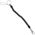 Miniatyrbilde 2 av 5: Hummerlås Able Cord Stripe Coil Lanyard For Mobile Ph