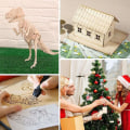 Miniatyrbillede 5 af 5: 10 x Krydsfinerplader, A3 Træplade, Fretssav Træ Til Diy Træbearbejdning, Laserbearbejdning, Model Ma