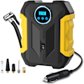 Pikkukuva 1 / 7: Digitaalinen ilmapumppu autoon, kannettava rengaspumppu LED-valolla, DC 12V