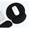 Pikkukuva 4 / 5: Hiiren alusta ja näppäimistön rannetuen setti, ergonomiset rannetuet, vedenkestävä, mukava, lievittää näppäimistön ja hiiren rannepainetta