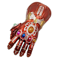 Pikkukuva 5 / 5: Aikuisten käsintehty Thanos-hansikas, jossa on 7 LED-valoa ja PVC-materiaali