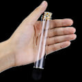 Miniatyrbillede 5 af 5: 30 stk. 25 ml glasreagensglas, 20100 mm klare flade reagensglas med korkpropper til videnskabelige eksperimenter, opbevaring af badesalt og slik (bejoey)