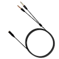 Miniatyrbilde 2 av 5: For Razer-hodetelefon lydkabel hodetelefonadapter splitter headset mikrofon for Razer Electra/kraken Pro 7.1 V2/hamme