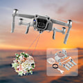 Miniatyrbild 3 av 5: Airdrop-system för Dji- Mavic Air 2 Drone-enhet Dispenser Kastare Air Dropping Transport Present