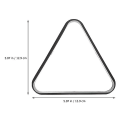 Miniatyrbillede 3 af 3: Mini Billard Rack Triangle Billard Rack Bord Pool Kugler R