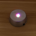 Miniatyrbillede 3 af 5: Led Display Base Krystaller Glaskunst Farverig Lys Krystal Display Base Stativ Glas