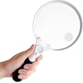Pikkukuva 2 / 5: Kätevä LED-suurennuslasi valolla lukemiseen 2x 4x 10x suurennos