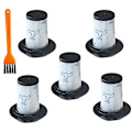 Miniatyrbillede 1 af 5: 5 stk. filtre til Rowenta Air Force 460 All In One Rh92xx