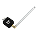 Miniatyrbilde 1 av 5: Mini Micro-USB DVB-T TV Tuner Mottaker for Android