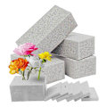 Miniatyrbild 2 av 5: 4 st Torrt Blomsterskum för Vått Blomsterskum Tegelstenar Grå Floristblock för Blomsterarrangemang
