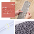Miniatyrbilde 4 av 5: Utvidbar støvfjerningsbørste i mikrofiber for hånd under kjøleskap