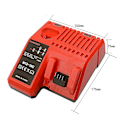 Miniatyrbillede 2 af 5: M12-18C Li-ion Batterilader til Milwaukee 12 V 14.4V 18V C1418C 48-11-1815/1828/1840 M18 M14 M12
