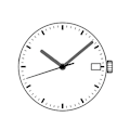 Miniatyrbild 2 av 5: Nh15a/nh15 Klockrörelse En-kalender Trefas Högprecision Automatisk Mekanisk Klockrörelse