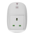 Miniatyrbilde 2 av 4: Smart Uk Socket Enclosure Hvit Wifi Smart Plug Strømstikkontakt Med App