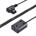 Miniatyrbild 3 av 4: V-mount / D-tap till NP-FW50 DC-kopplingsadapter Dummy Batteriadapter Spiral Kabel för A7 A7ii A7s A7r A7sii