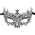 Miniatyrbillede 1 af 5: Lady Of Luck Kvinders Maskeradebold Blondermaske Sexy Venetian Maskerade Karneval
