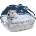 Miniatyrbillede 1 af 5: Hamster badekar, hamster badeværelse, små dyrehabitatindretning, sandbad large