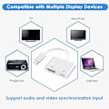 Miniatyrbillede 2 af 5: Apple Lightning Digital AV Adapter Apple MFi Certificeret Lys