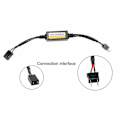 Miniatyrbillede 4 af 5: 2x H7 LED-forlygter Canbus fejlfri advarselsmodstande dekoder anti-flimmer UK