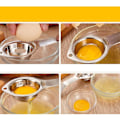 Miniatyrbilde 2 av 5: Eggseparator i rustfritt stål for kjøkken