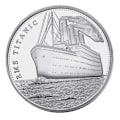 Miniatyrbilde 1 av 5: Samlemynt Titanic Mønster Minneutgave Utfordringsmynt Gave Jernlegering Materiale Mynt Perfekte Gaver for Myntsamlere