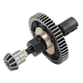 Miniatyrbilde 3 av 5: 2 stk. Metall Front og Bakre Drivgirsett EA1056 EA1058 for JLB Racing CHEETAH 11101 21101 J3 1/10 RC Bil Oppgraderingsdeler