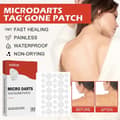 Miniatyrbillede 3 af 5: Microdarts Tag'Gone Patch, Neutroera Blusoms Ubesværede Microdarts Tag-Gone Patches 2PCS