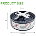 Miniatyrbilde 4 av 5: Ekstraktorblad for Nutribullet 600w/pro 900w for Nutribullet Blender