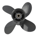Miniatyrbillede 2 af 5: Propeller 4 Blade 9 1/4x10 Til Udenbordsmotor Bf8d/bf9.9d Bf9.9/bf15a Bf15d/bf20 8 Splines 58134-zv4-