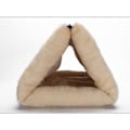 Miniatyrbillede 3 af 5: Kattesenge Indendørs Selvoppvarmende 2-i-1 Fleece Tunnel Rør Hule Kæledyr Sovezone Kæle Burrow Cozy