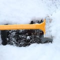 Miniatyrbilde 2 av 5: Multifunksjonell snøskrape, brede metallblader, ABS sklisikkert håndtak, bilsnøskuffe, isskrape, en god hjelper for snørydding