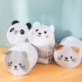 Miniatyrbilde 4 av 5: Vaskemaskinpose Panda Mønster Mesh Vaskesekk Sko Vaskesekk Gjenbrukbar Vask