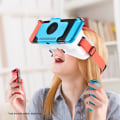 Miniatyrbild 2 av 5: Justerbara VR-glasögon 3d-glasögon för Switch/ns Oled-spelkonsol