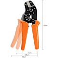 Miniatyrbillede 2 af 3: Crimptang til JST Ph Xh-stik, Dupont 2,54 mm, Kf2510, Tab 2,8 / 3,0 / 3,96 mm til Awg 28-1