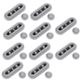 Miniatyrbillede 2 af 2: 20 stk. toiletsæde-bufferpuder
